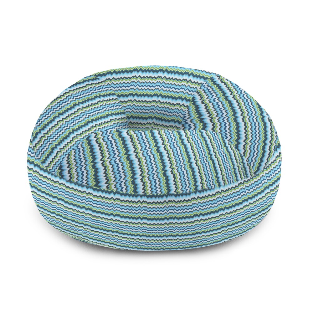 BeanSack Big Joe 3-in-1 Zip It Donut Outdoor/ Indoor Bean Bag Chair/ Floor Pillow