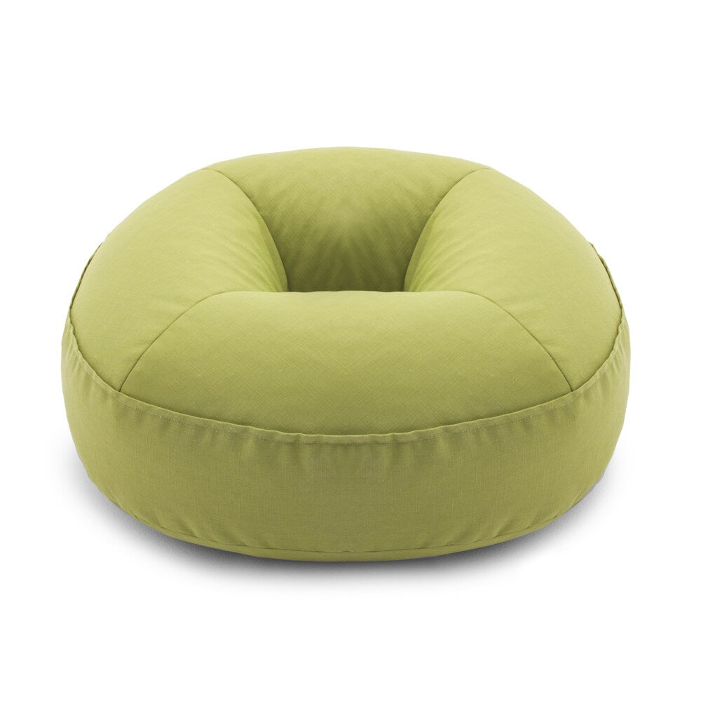BeanSack Big Joe 3-in-1 Zip It Donut Outdoor/ Indoor Bean Bag Chair/ Floor Pillow