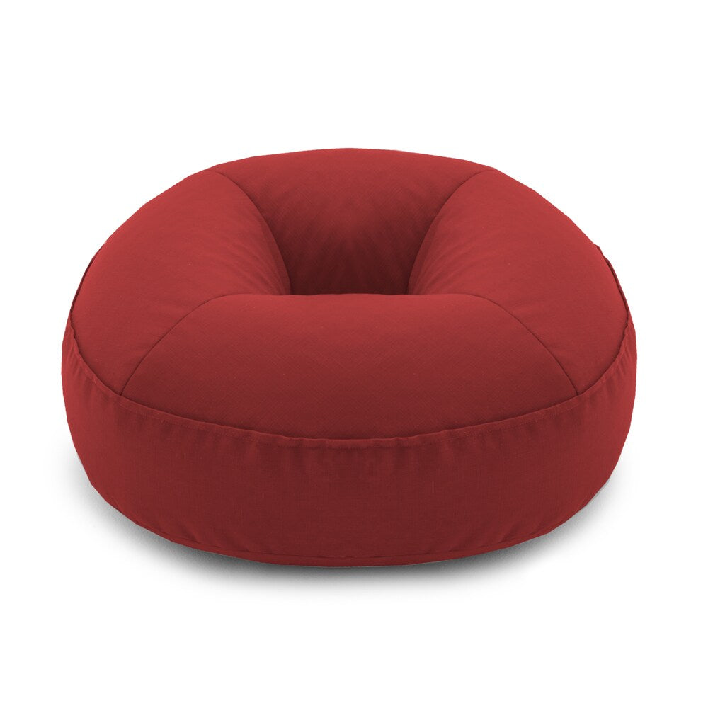 BeanSack Big Joe 3-in-1 Zip It Donut Outdoor/ Indoor Bean Bag Chair/ Floor Pillow