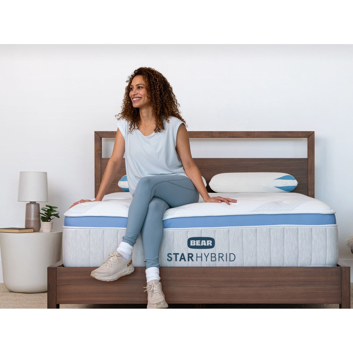 Bear Star Hybrid Mattress with Gel Foam and 2 Free Pillows