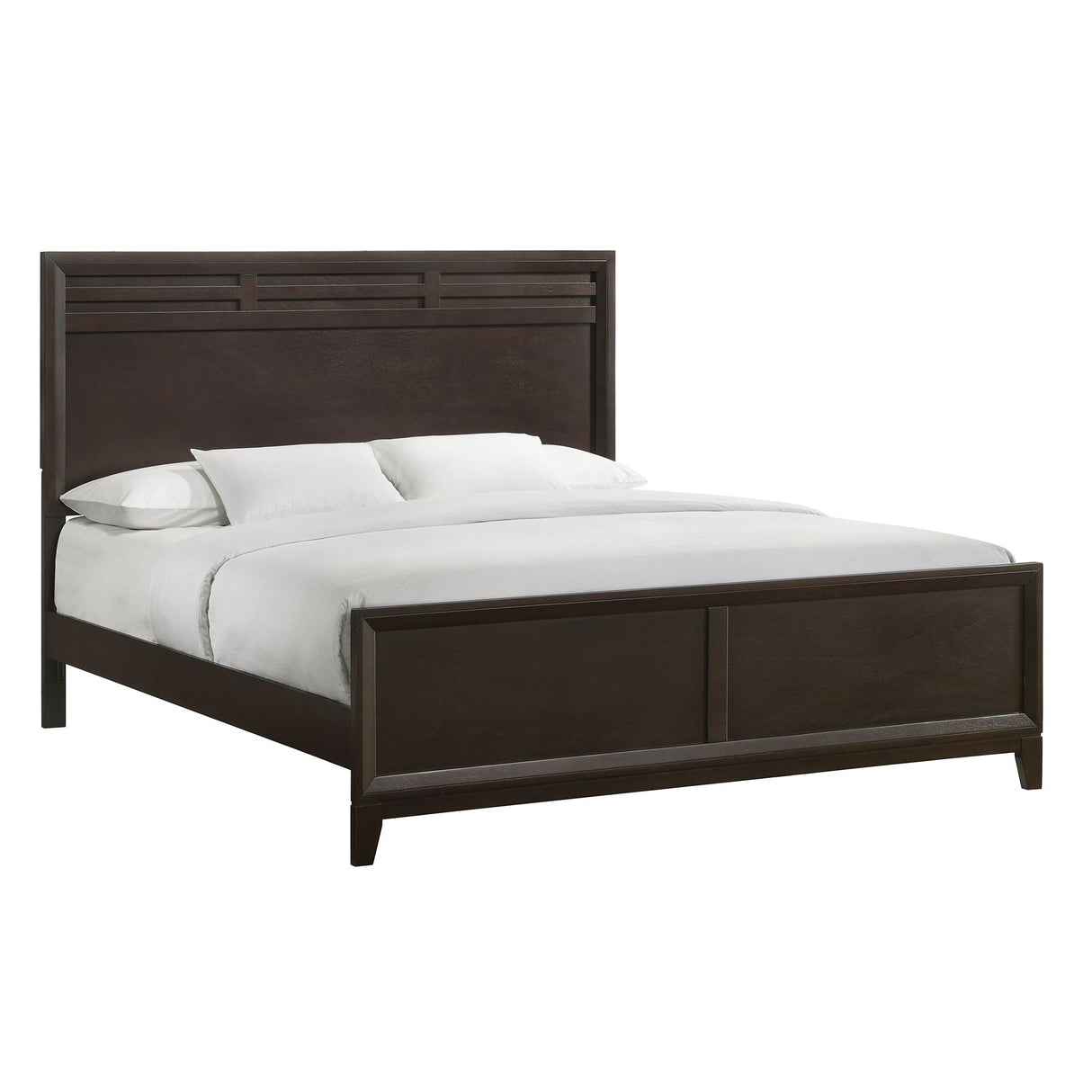 Beaumont King Panel 3PC Bedroom Set in Merlot