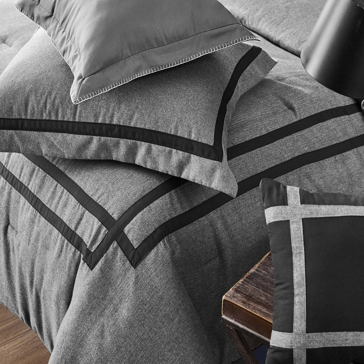 Wonderful Hotel Collection 8-Piece Comforter Set