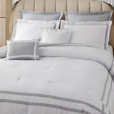 Wonderful Hotel Collection 8-Piece Comforter Set