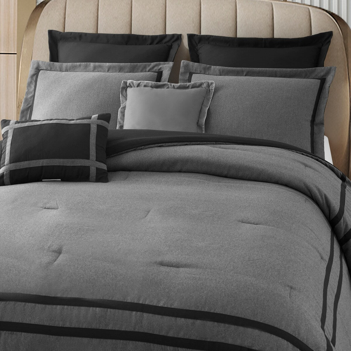 Wonderful Hotel Collection 8-Piece Comforter Set