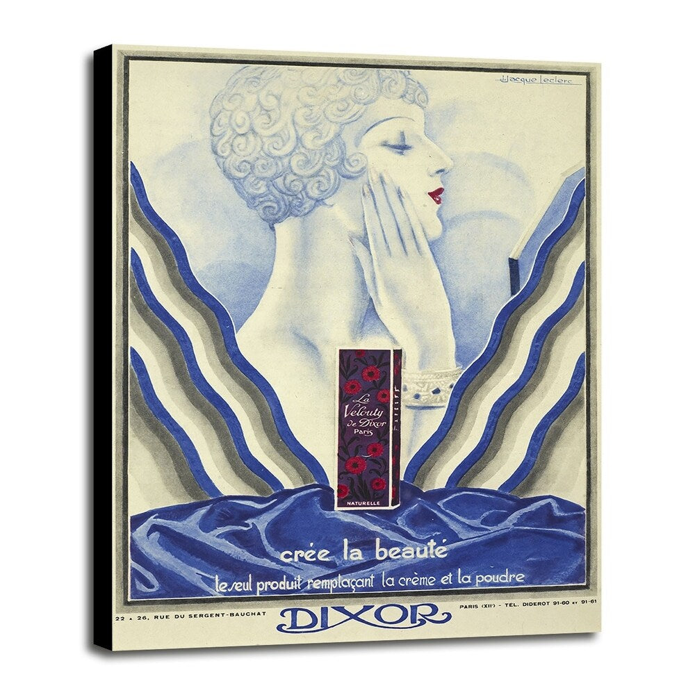 Beauty Cream-VINAPP131507 Framed Print 20"x15" by Vintage Apple Collection