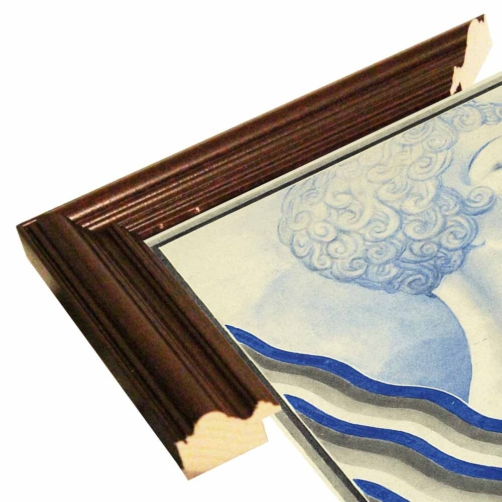 Beauty Cream-VINAPP131507 Framed Print 20"x15" by Vintage Apple Collection