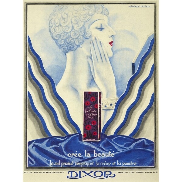 Beauty Cream-VINAPP131507 Framed Print 20"x15" by Vintage Apple Collection