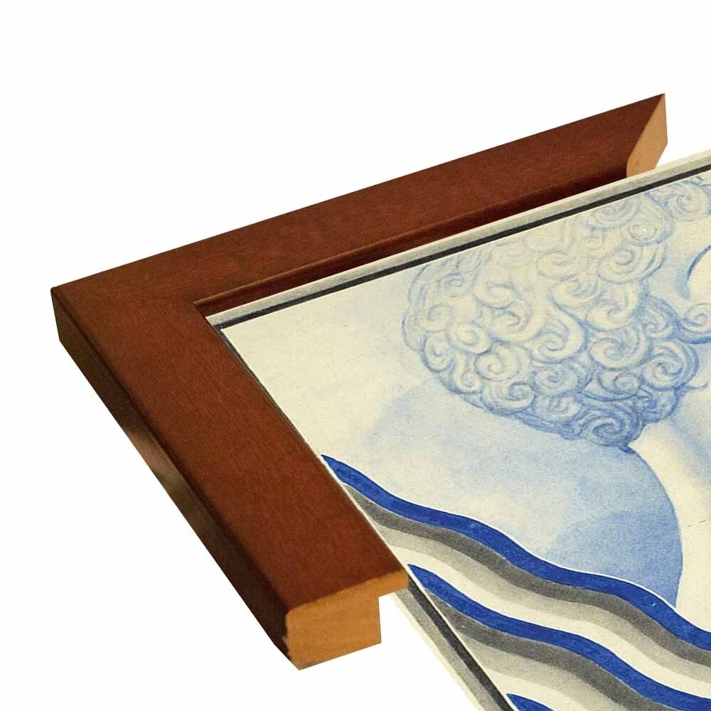 Beauty Cream-VINAPP131507 Framed Print 20"x15" by Vintage Apple Collection