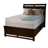 Comforpedic Loft from Beautyrest 3-inch Flat Select Gel Memory Foam Mattress Topper with Cover