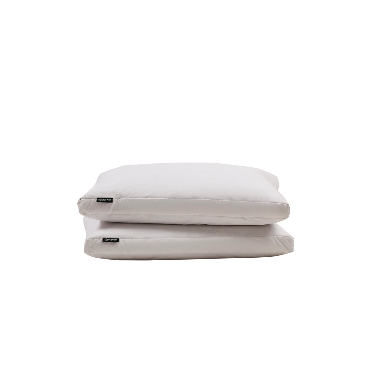 Beautyrest Microfiber Feather & Down Gusseted Pillows (Set of 2) - White