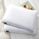 Beautyrest Microfiber Feather & Down Gusseted Pillows (Set of 2) - White