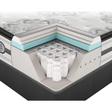 Beautyrest Platinum 14-inch AirCool Memory Foam Queen-size Mattress Set