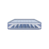 Beautyrest Hi Loft Raised Air Mattress with External Pump - Inflatable Bed with Edge Support, Puncture-Resistant Vinyl