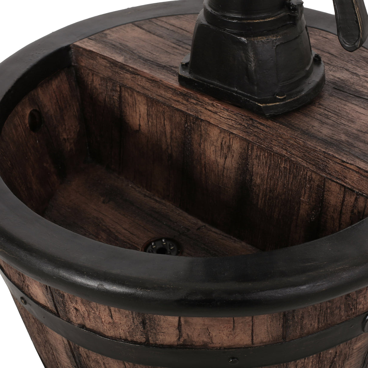 Beaver Outdoor Outdoor Water Pump Fountain by Christopher Knight Home