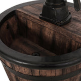 Beaver Outdoor Outdoor Water Pump Fountain by Christopher Knight Home