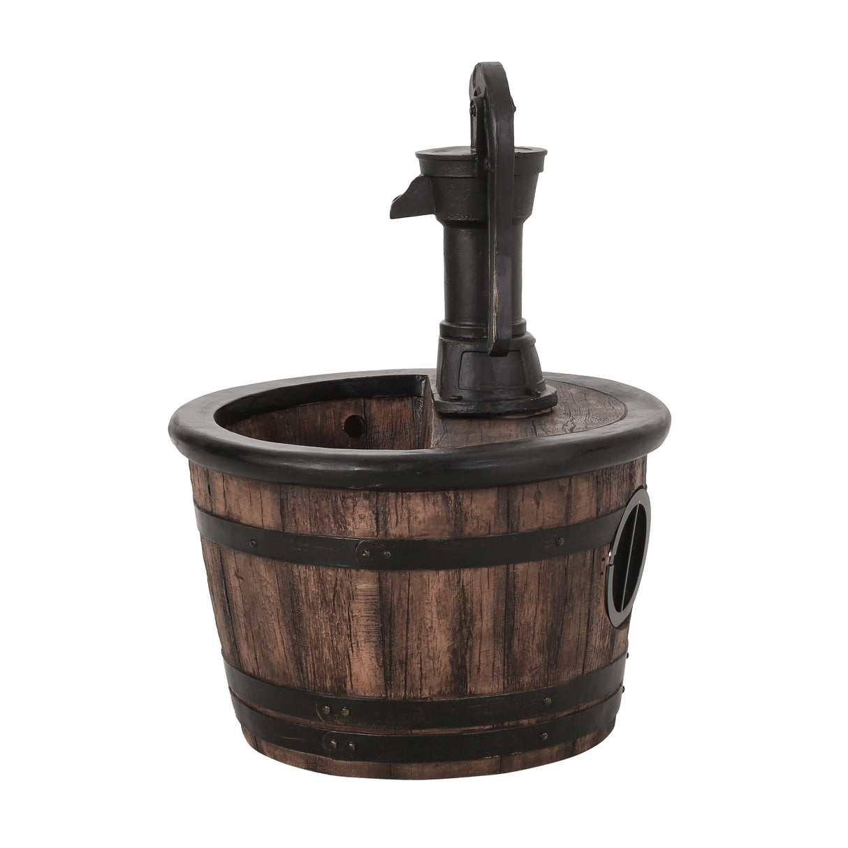 Beaver Outdoor Outdoor Water Pump Fountain by Christopher Knight Home