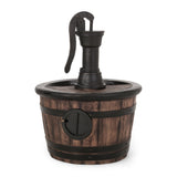 Beaver Outdoor Outdoor Water Pump Fountain by Christopher Knight Home