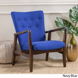 Becker Fabric Arm Chair by Christopher Knight Home