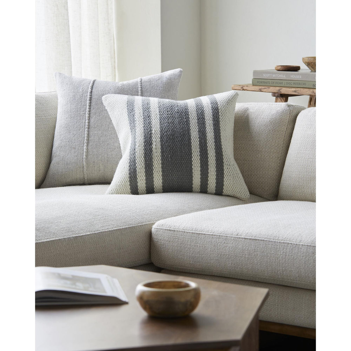 Becki Owens x Livabliss Modern Brett Lumbar Pillow Cover only