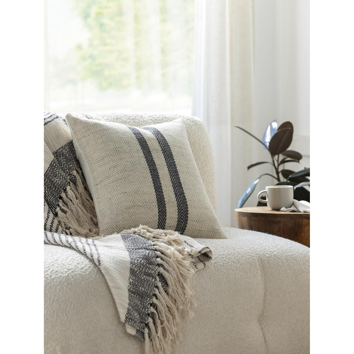 Becki Owens x Livabliss Modern Brett Lumbar Pillow Cover only