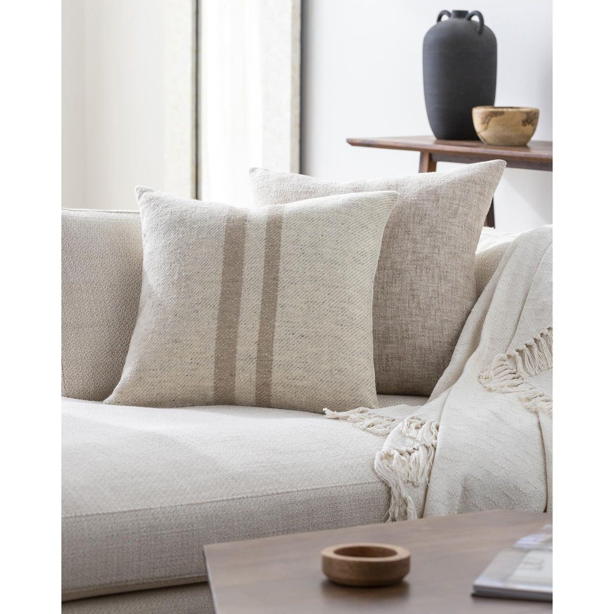 Becki Owens x Livabliss Modern Brett Lumbar Pillow Cover only