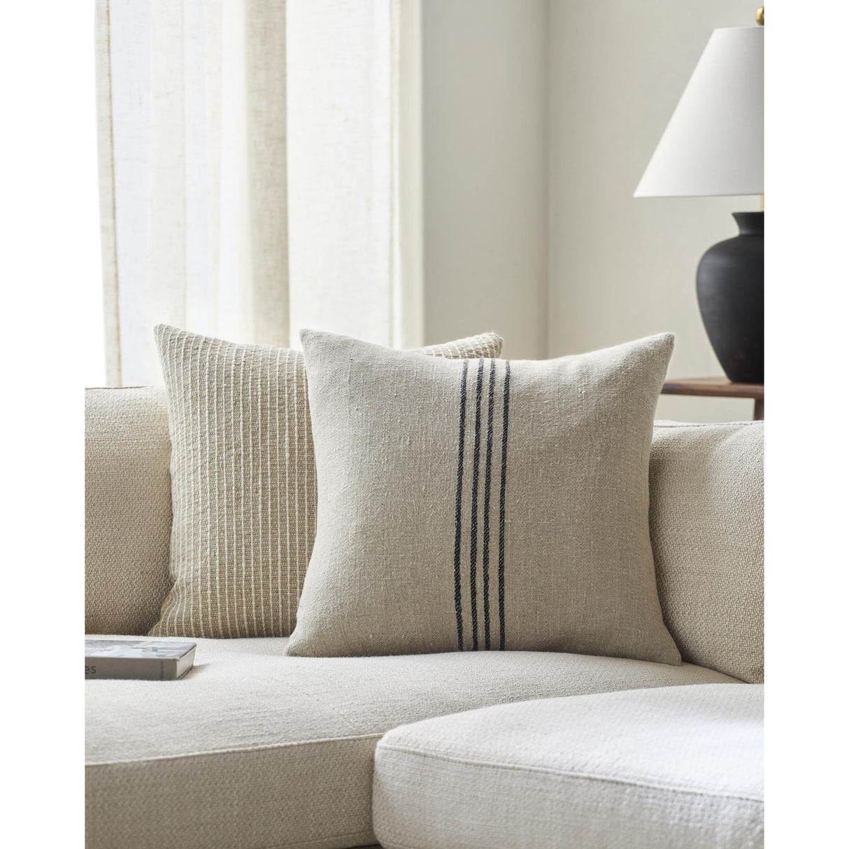 Becki Owens x Livabliss Modern Brett Lumbar Pillow Cover only
