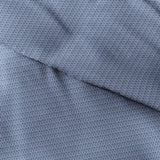Becky Cameron Blue Diamond Patterned Duvet Cover Set