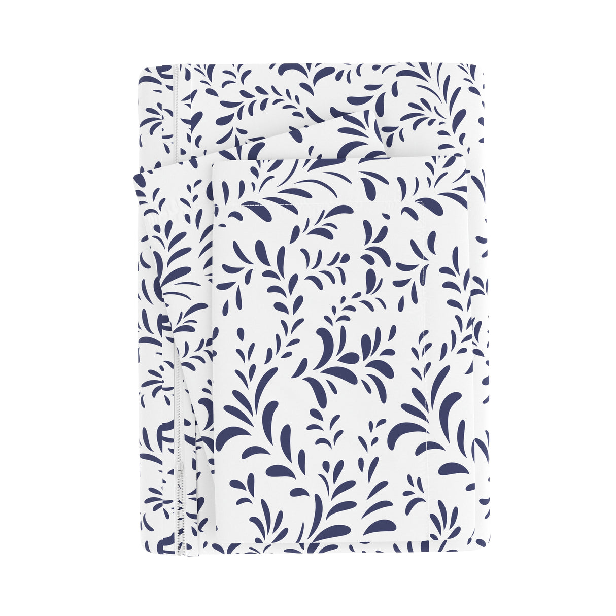 Becky Cameron Burst of Vines 3 Piece Duvet Cover Set