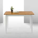 Becky Farmhouse Rectangular Wood Dining Table