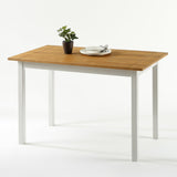 Becky Farmhouse Rectangular Wood Dining Table