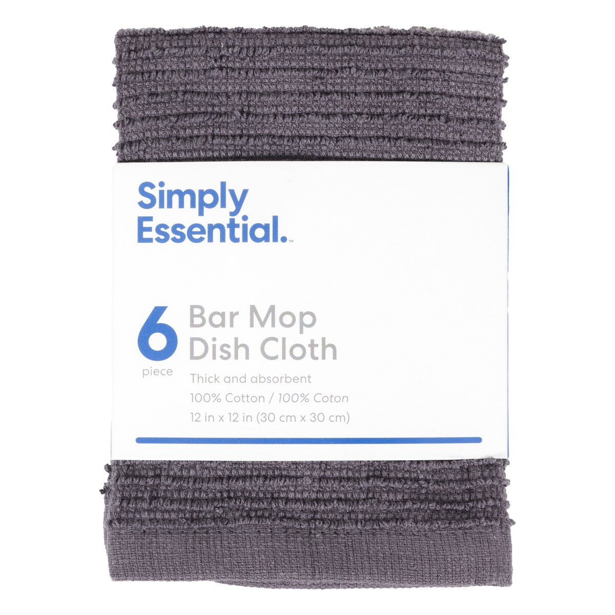 Bed Bath and Beyond Simply Essentials Dish Cloth - Set of 6 - 12" L x 12" W