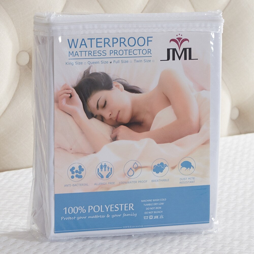 Bed Bug Dust Mite with Waterproof Mattress Protector 1-Pack