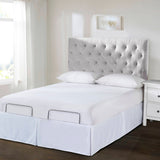 Bed Maker's Adjustable Bed Wrap-Around 15" Tailored Bedskirt