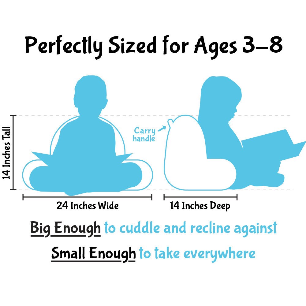 Relaximals Frog Kids Reading Pillow