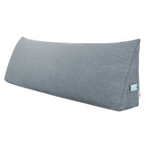 Bed Rest Reading Wedge Pillow Alternative Headboard Back Support
