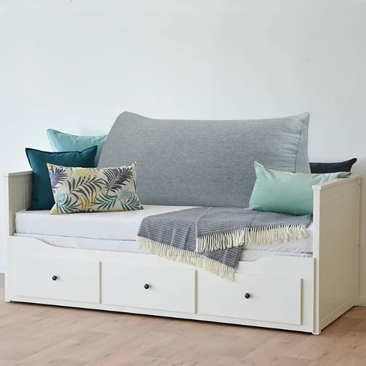 Bed Rest Reading Wedge Pillow Alternative Headboard Back Support