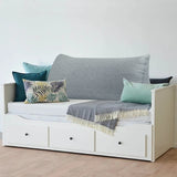 Bed Rest Reading Wedge Pillow Alternative Headboard Back Support