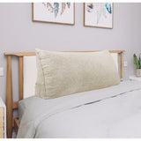 Bed Rest Wedge Reading TV Watching Back Support Headboard Pillow