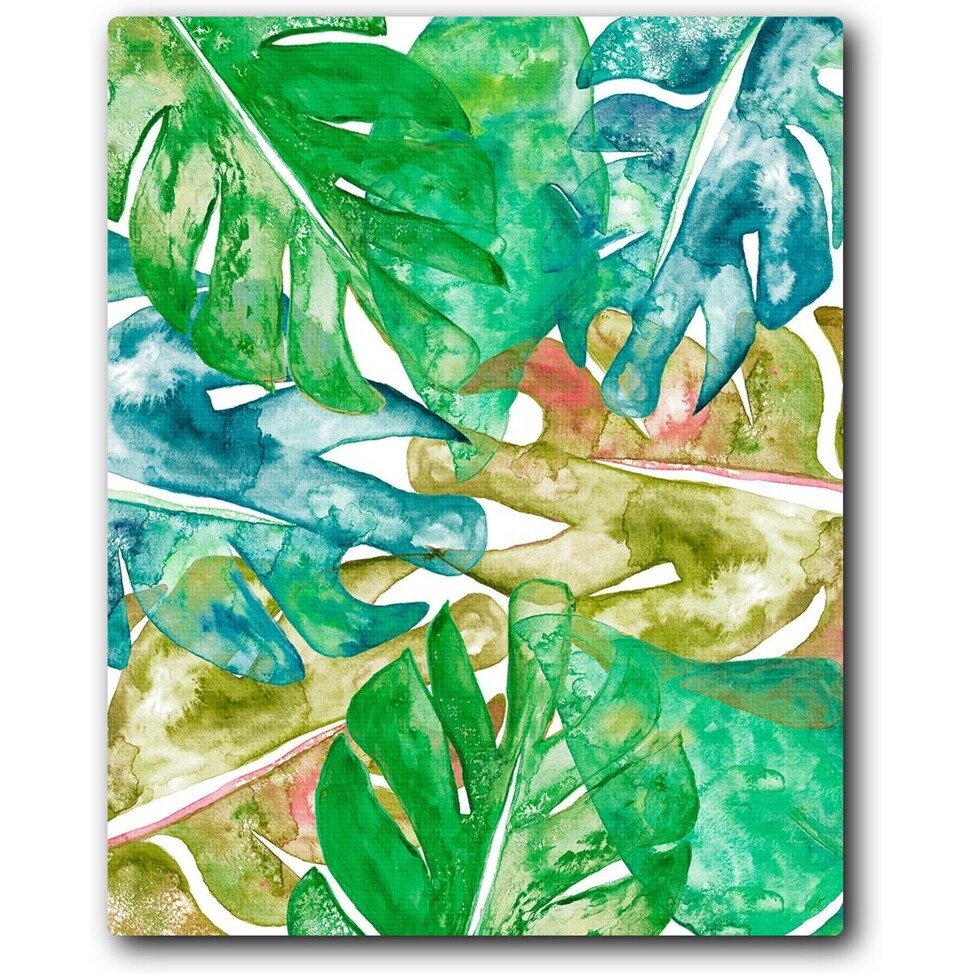 Bed of Leaves II 16x20 Gallery Wrapped Stretched Canvas