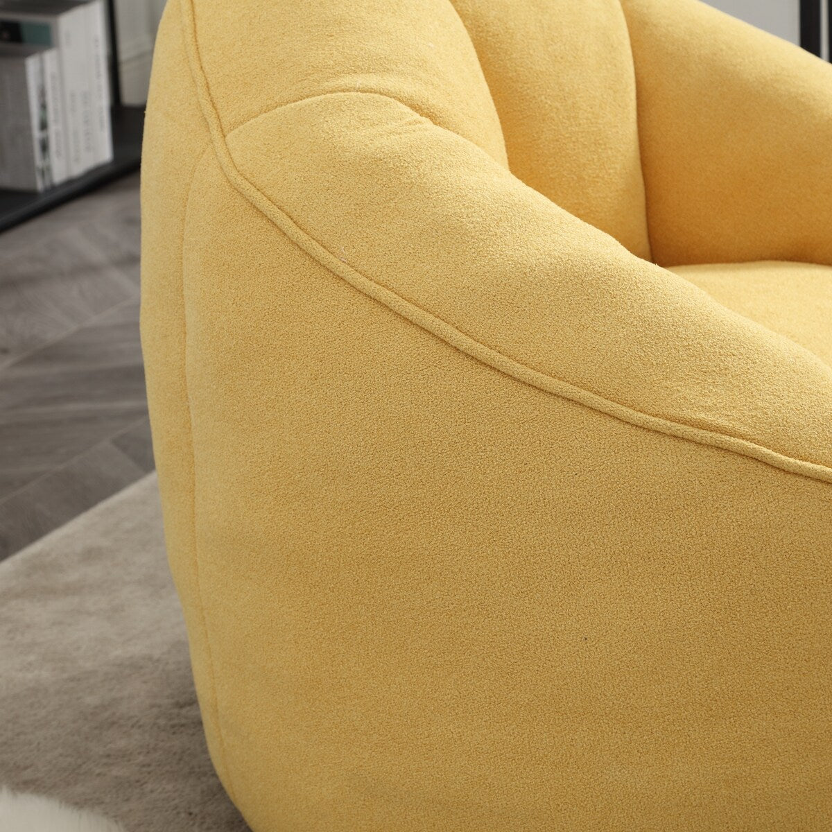 Bedding Bean Bag Sofa Chair High Pressure Foam Adult Material with Padded Foam Padding Compressed Bean Bag With Footrest