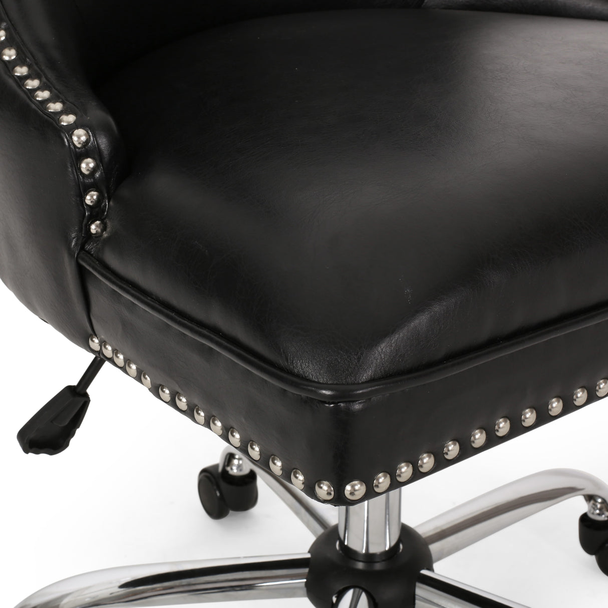 Bedell Tufted Swivel Office Chair by Christopher Knight Home