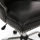 Bedell Tufted Swivel Office Chair by Christopher Knight Home