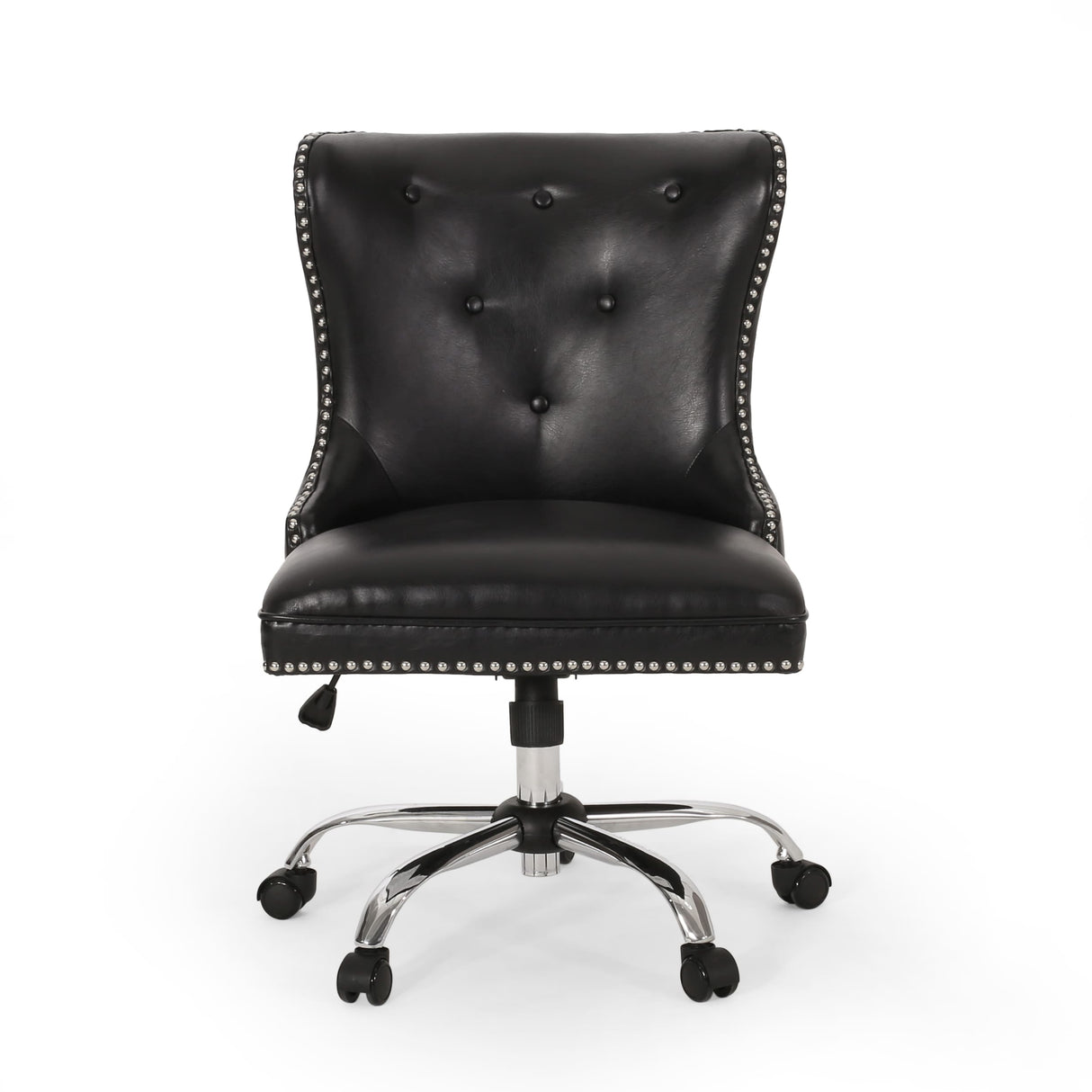 Bedell Tufted Swivel Office Chair by Christopher Knight Home