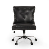 Bedell Tufted Swivel Office Chair by Christopher Knight Home