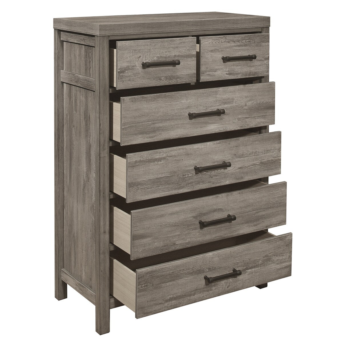 Bedroom Gray Finish Premium Melamine Laminate Wooden Furniture