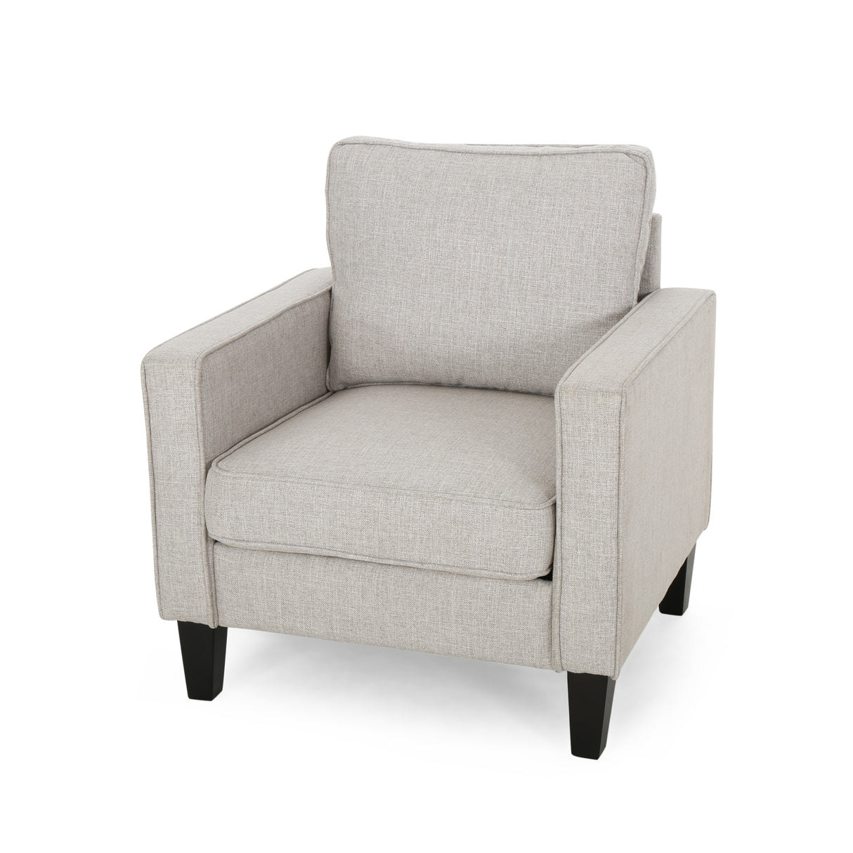 Beeman Contemporary Fabric Club Chair by Christopher Knight Home