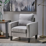 Beeman Contemporary Fabric Club Chair by Christopher Knight Home