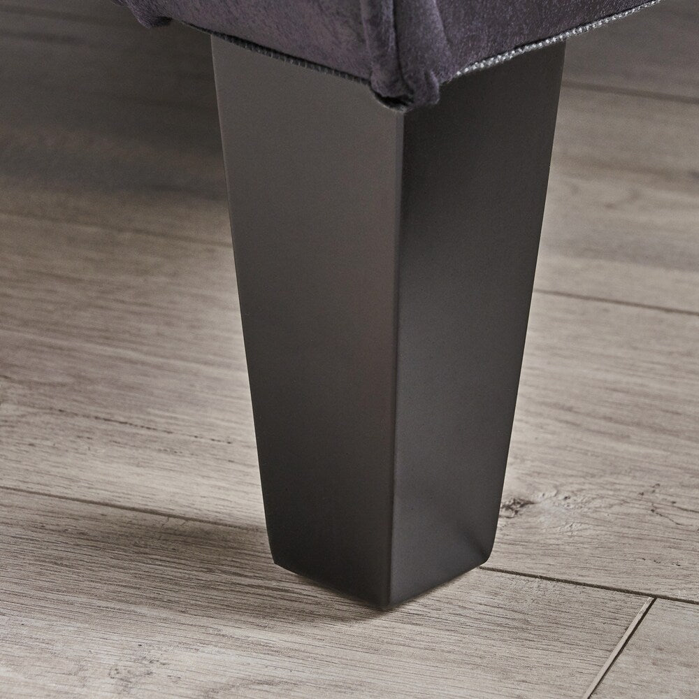 Beeman Contemporary Microfiber Club Chair by Christopher Knight Home