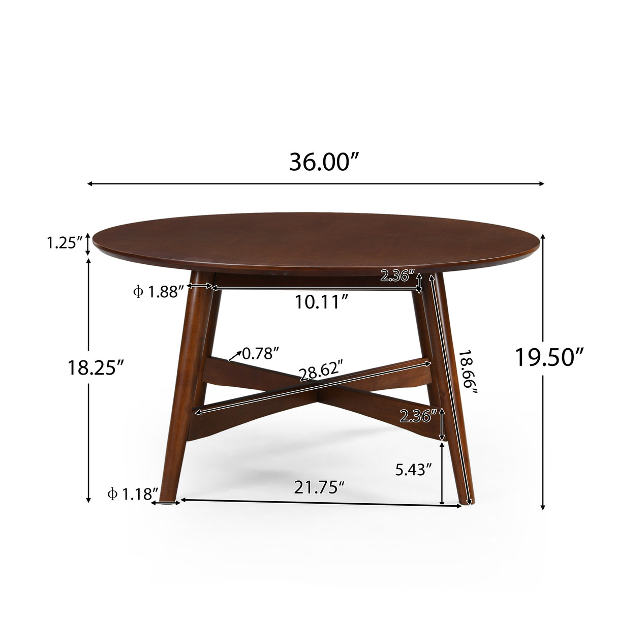 Behrens Indoor Wood Coffee Table by Christopher Knight Home