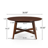 Behrens Indoor Wood Coffee Table by Christopher Knight Home